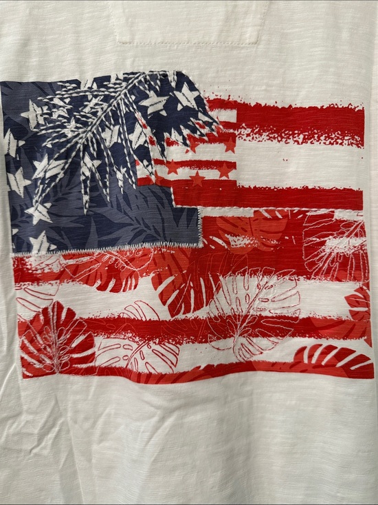 Tommy Bahama Other - Tommy Bahama Patriotic American Flag Shirt 🇺🇸